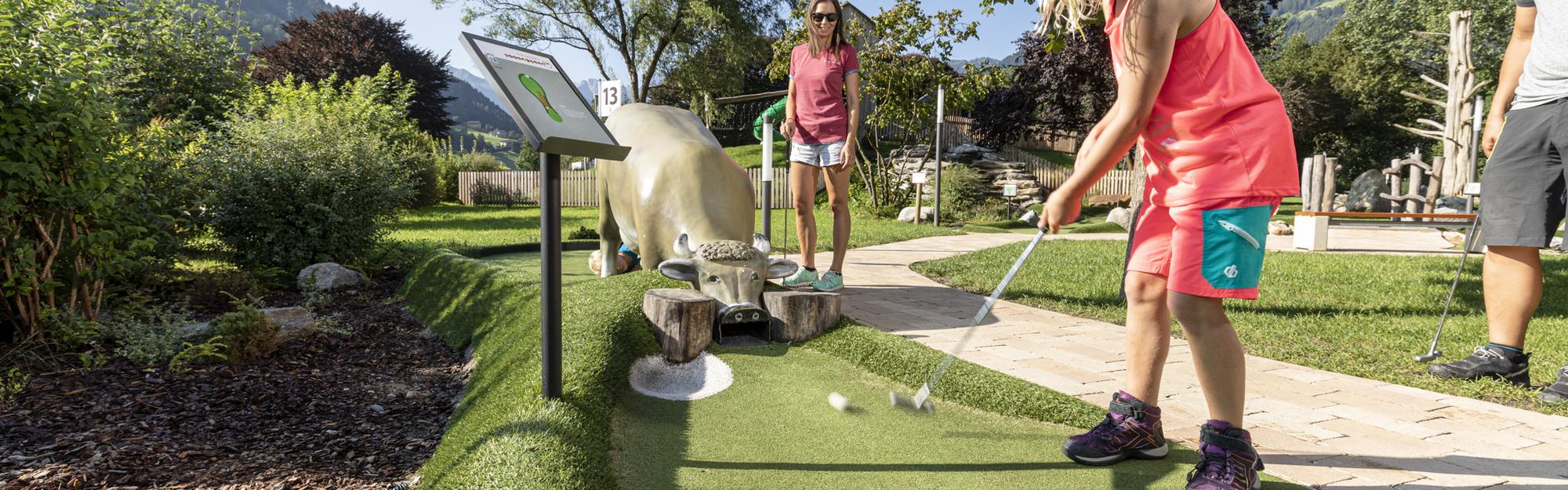Abenteuer Minigolf | © Zillertal Arena / Johannes Sautner